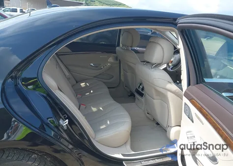 2016 Mercedes-Benz S 550 4Matic из США, поврежденный, VIN WDDUG8FB6GA263396